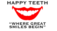 Logo for Happy Teeth ''Where Great Smiles Begin''