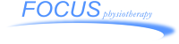 Logo for Focus Physiotherapy; Brampton